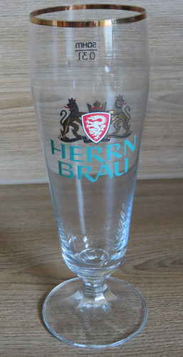 Herrnbräu glas pilsglas - ,