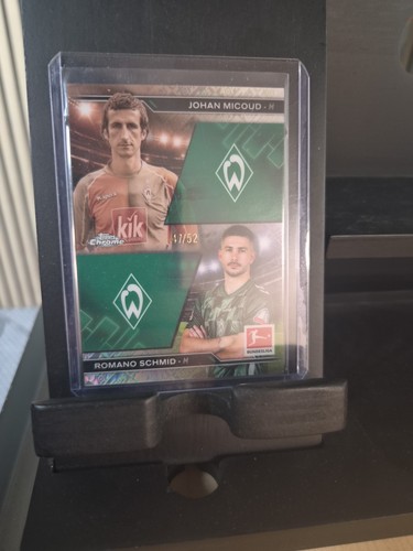 Topps chrome bundesliga micoud - bundesliga,