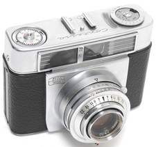 Zeiss Ikon Contessa 35 mm film camera 533/24 w. Tessar 2.8/50mm lens Pronto NOT