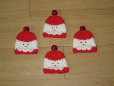 4 x Weihnachtsmann mit