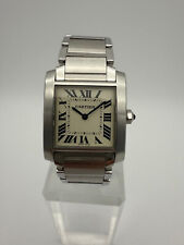 Cartier Tank Francaise Ref. 3751 Quartz 25mm Stahl Damenuhr