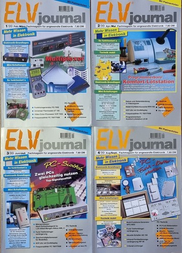 Elv journal jahrgang 1999 - elv,