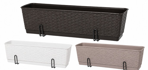 Blumenkasten rattan optik - blumenkasten, rattan-optik