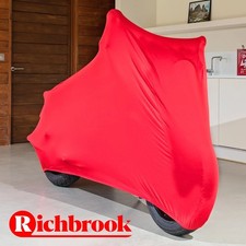 Motorrad Super Soft & Stretch Indoor Motorrad Staubschutz - Rot