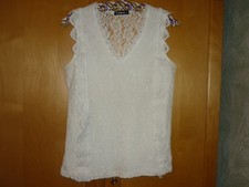 Damenbluse Gr. M (Maße s. unten) v. SHEILAY, weiß