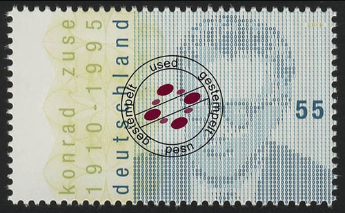 2802 konrad zuse gestempelt o - zuse,,