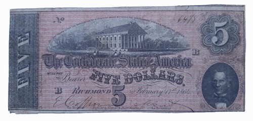 Usa dollars 1864 - 5,