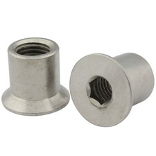 Hülsenmutter mit Senkkopf und