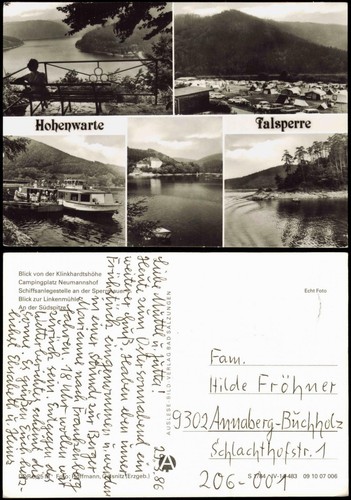 Hohenwarte kaulsdorf talsperre - hohenwarte-kaulsdorf,