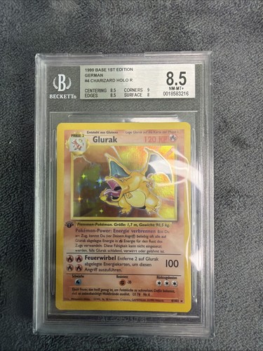 Glurak 1st holo 102 - holo, base