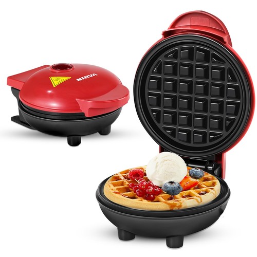 Nirva mini waffeleisen - nirva, kompakt