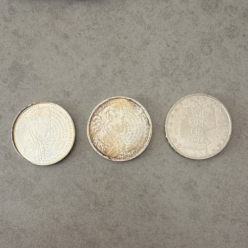 Gedenkmünzen 1995 - 3x, dm