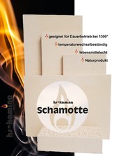 Schamotteplatten Premium WH für Öfen, Reparatur und Grill-Backofen Bau Varianten