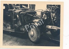 Foto Auto ca. 1930 Unfall