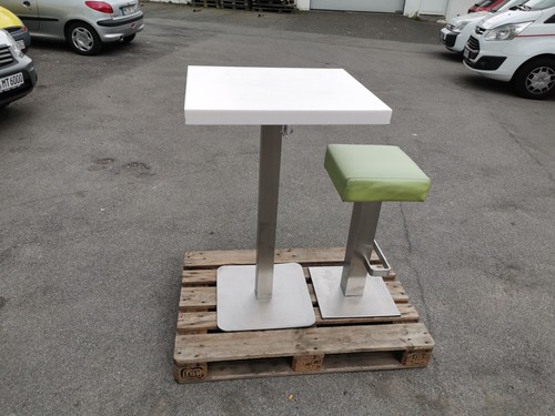 Tisch gebrachte edelstahl - tisch,