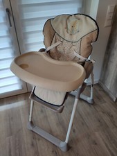 Hauck Kinderhochstuhl Sit´n Relax ab Geburt, Winnie Pooh, beige, bunte Punkte