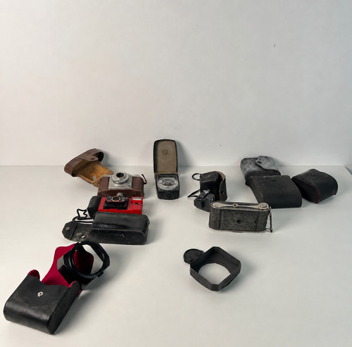 Konvolut alte kameras und - konvolut,