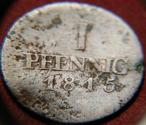 4227 sachsen pfennig 1815 s - 1,