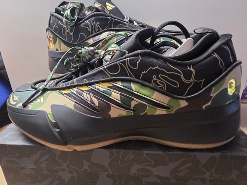 Bape adidas dame black green - bape, 9