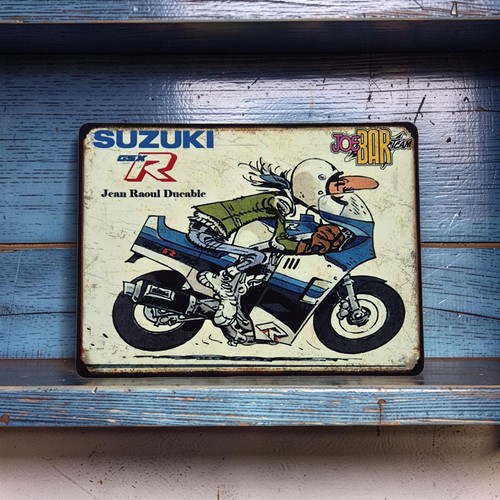Vintage blechschild joe bar - blechschild,