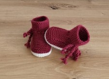 Babyschuhe, gestrickt