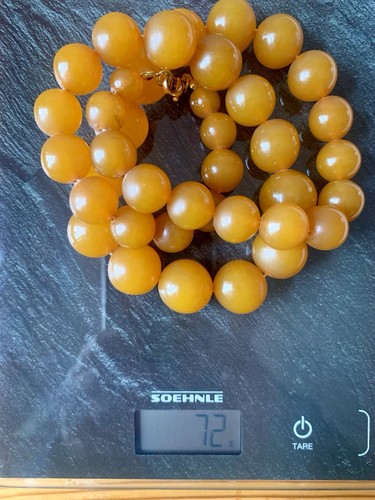 Gramm bernsteinkette amber - 72,