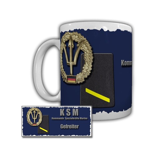 Tasse ksm gefreiter marine - gefreiter,