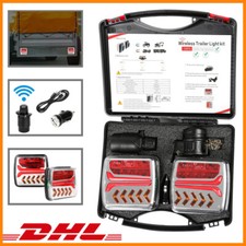 2 Stück LED Rückleuchten Set 12V 4 Funktionen Rücklicht Anhänger Traktor PKW E11