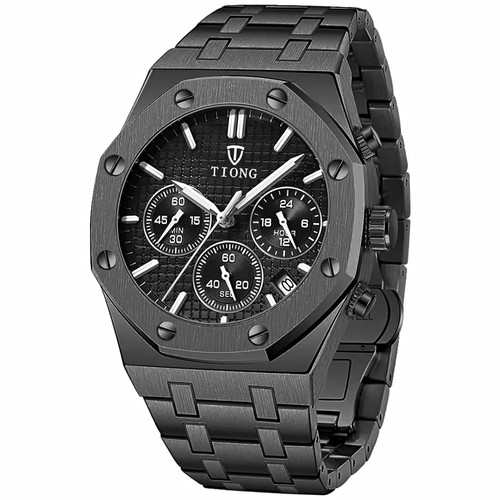 Tiong herren quarz chronograph - herren,