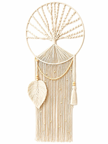 Makramee wandbehang boho - makramee, –