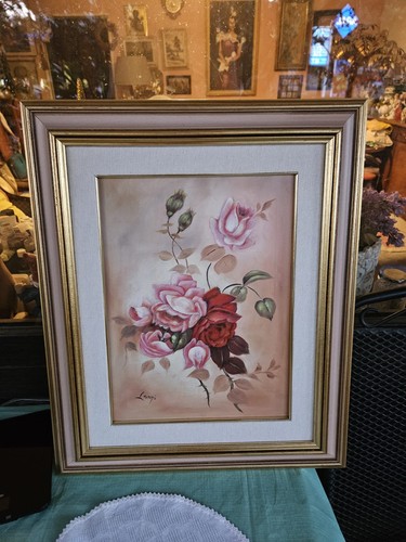 Original acryl gemälde rosen - original,