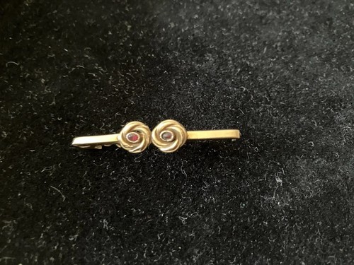Goldbrosche gelbgold 585 - goldbrosche,