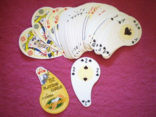 Poker kartenspiel in - -,