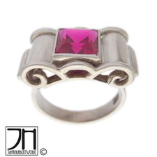 Art Deco Silber Fingerring 925