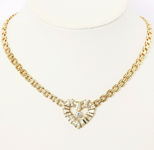 Collier halskette herz - collier, 14