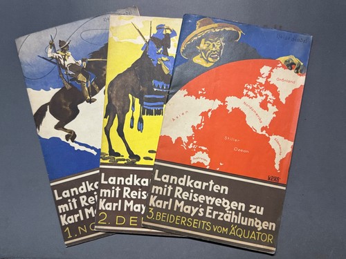 Landkarten mit reisewegen zu - 3,