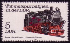 2629 Schmalspurbahnen 5 Pf
