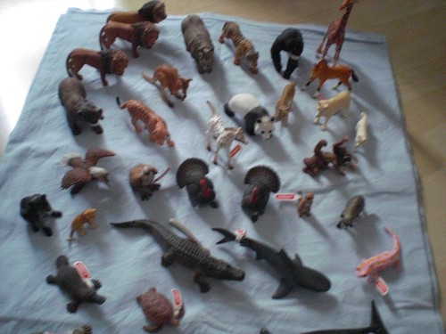 Verschiedene schleich tiere - schleich,