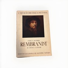 Rembrandt – Capolavori della Pittura (1941) – Enrico Bodmer – 10 Farbtafeln-Voll