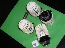 4 HEIMEIER THERMOSTATKÖPFE  K 6000-00.500    THERMOSTATKOPF VK5