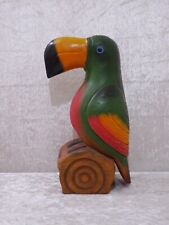 EQ5TJf - Holz Design Vogel Tukan - Vintage - 26 cm