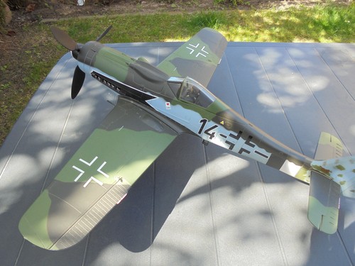 Flugzeugmodell focker wulf - focker-wulf, im