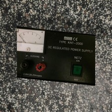 maas Type KNT-2000 echte.  13,8V-25A Leistung.kaum Noch Zu Bekommen