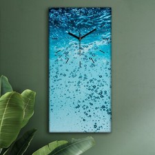 Wandkunst Leinwand Bild Uhr