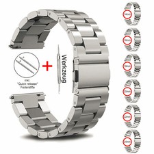 Edelstahl Uhrenarmband 18/ 20/