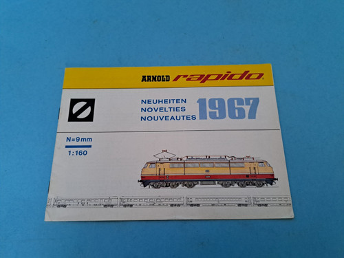 Arnold rapido katalog 1967 - rapido,