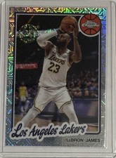 LeBron James Topps NBA Flagship 2025 Silver Pack Chrome Los Angeles Lakers