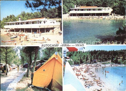 Hvar autocamp vira und - hvar, strand