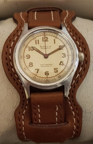 Vintage armbanduhr marvin - vintage,
