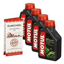 Kawasaki ZZR 600, Bj. 90-06 (ZX600D ZX600E); Öl Motul 10w40 - 4 Liter Motoröl